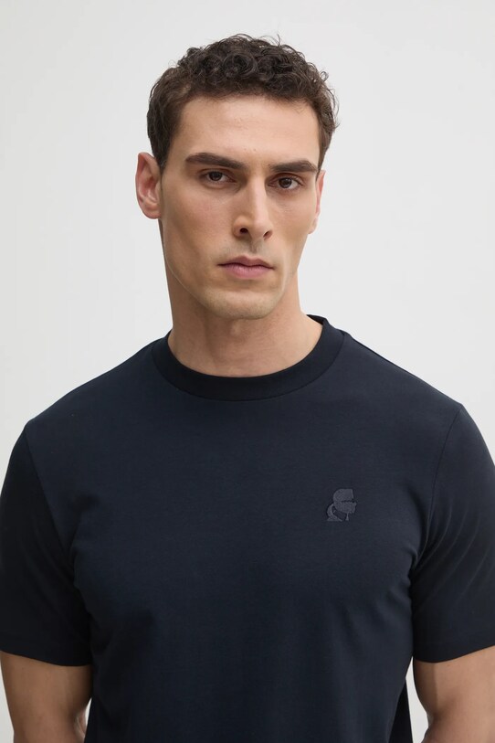 Tričko Karl Lagerfeld námořnická modř 551221.755750