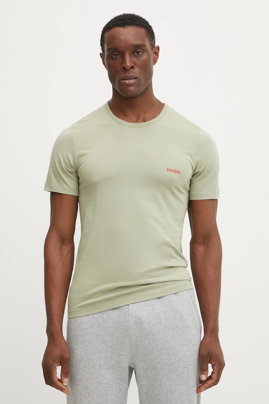 Odzież HUGO t-shirt bawełniany 3-pack 50532811 czarny