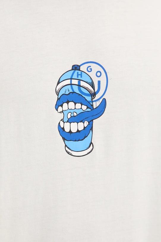HUGO Blue t-shirt 50533391 beżowy