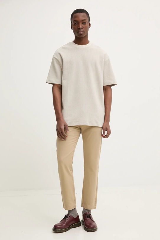 Футболка Hugo Blue Nuwaffle 50534434 бежевый SS26