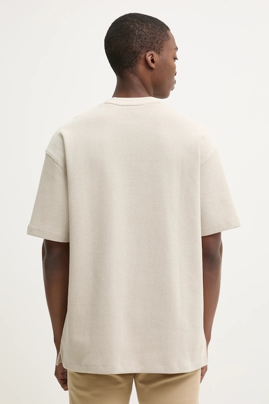 Одежда Футболка Hugo Blue Nuwaffle 50534434 бежевый