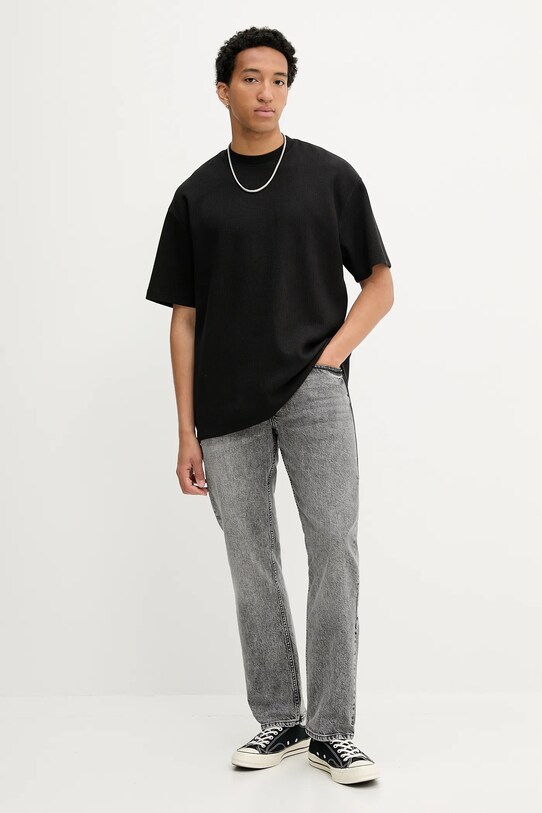 Hugo Blue t-shirt 50534434 czarny SS25