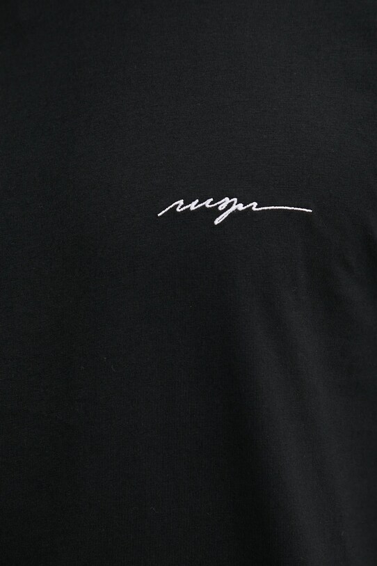 Бавовняна футболка MSGM 3840MM141.257002 чорний