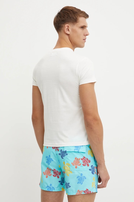 Îmbrăcăminte Vilebrequin tricou din bumbac PORTISOL PTSB9V90 alb