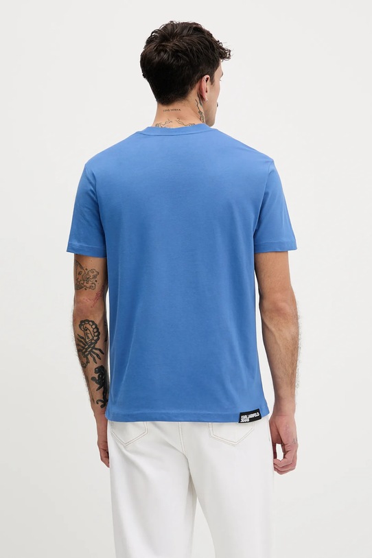 Oblečení Bavlněné tričko Karl Lagerfeld Jeans A1M17002 fialová