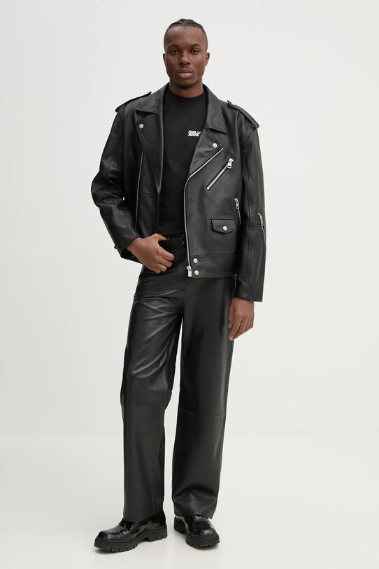 Бавовняна футболка Karl Lagerfeld Jeans A1M17003 чорний SS25