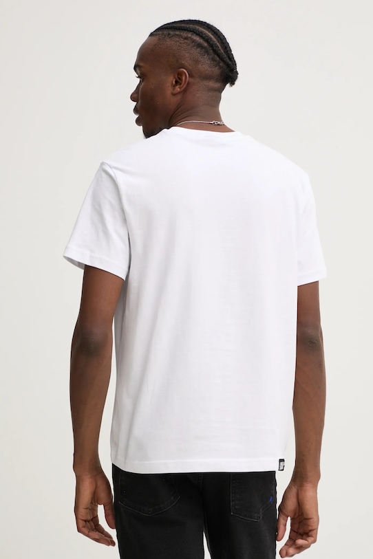 Ρούχα Βαμβακερό μπλουζάκι Karl Lagerfeld Jeans A1M17044 λευκό