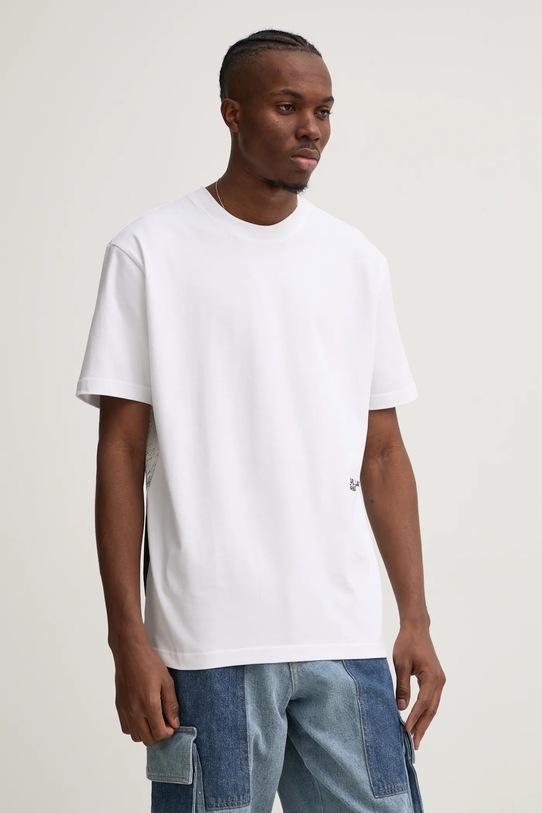 Îmbrăcăminte Karl Lagerfeld Jeans tricou din bumbac A1M17113 alb