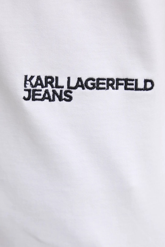 Karl Lagerfeld Jeans tricou din bumbac A1M17113 alb