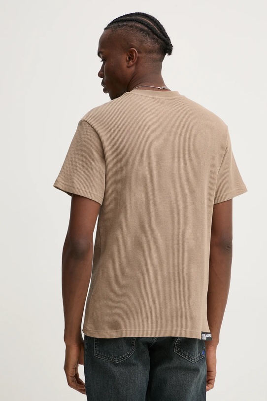 Îmbrăcăminte Karl Lagerfeld Jeans tricou din bumbac A1M17049 bej