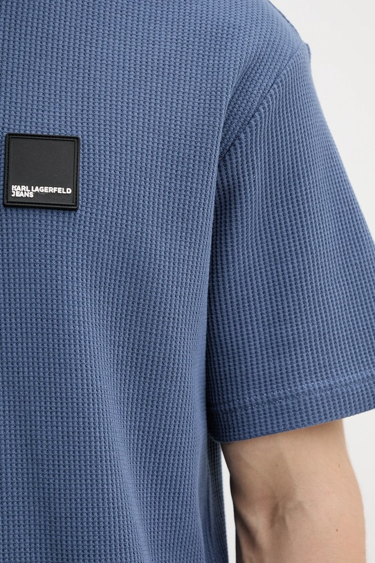 Karl Lagerfeld Jeans t-shirt in cotone A1M17049 blu