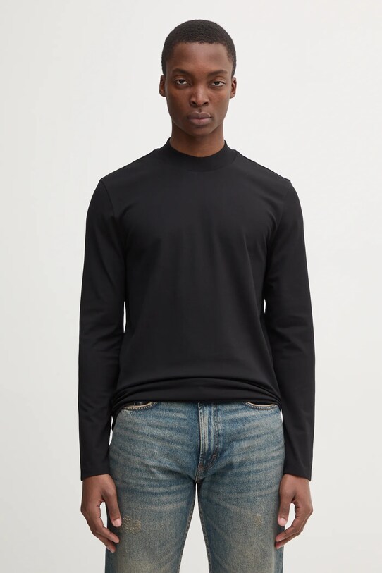 HUGO longsleeve uni negru 50530186