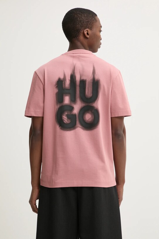 Abbigliamento HUGO t-shirt 50530434 rosa