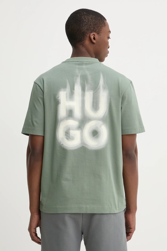 Oblačila Kratka majica HUGO 50530434 zelena