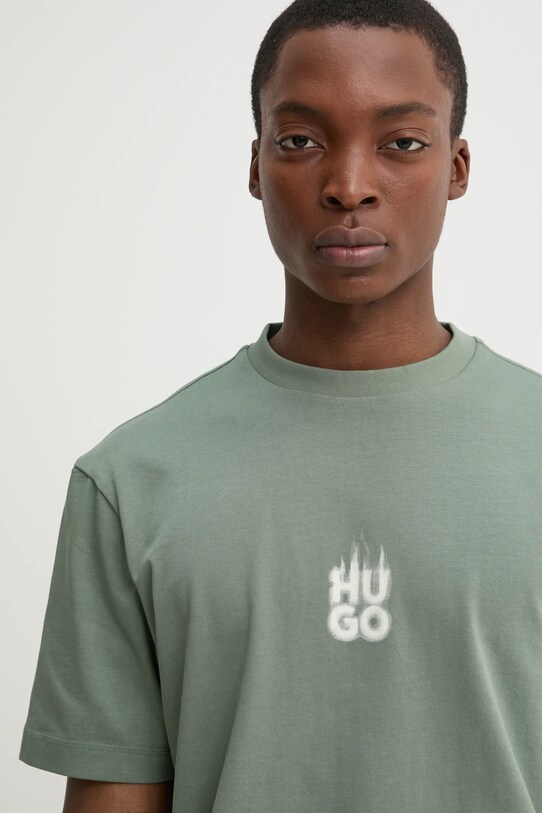 HUGO t-shirt verde 50530434