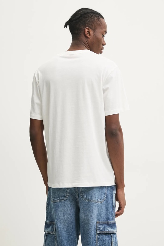 Одежда Хлопковая футболка HUGO 50530684 бежевый