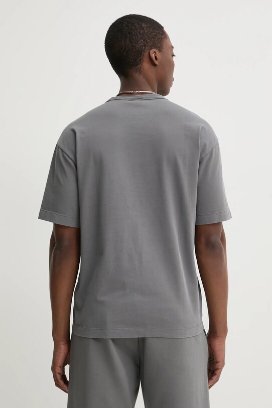 Oblečení Bavlněné tričko HUGO 50531739 šedá