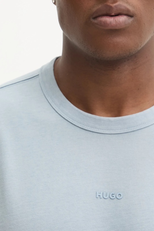 Pamučna majica HUGO plava 50531739