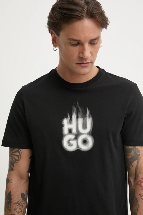 HUGO t-shirt nero 50535363