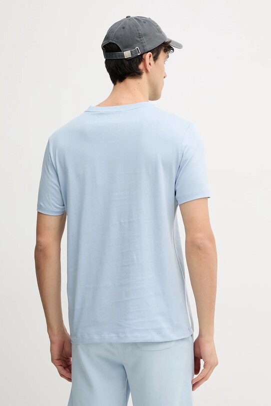 Îmbrăcăminte Karl Lagerfeld tricou din bumbac A1M44017 albastru