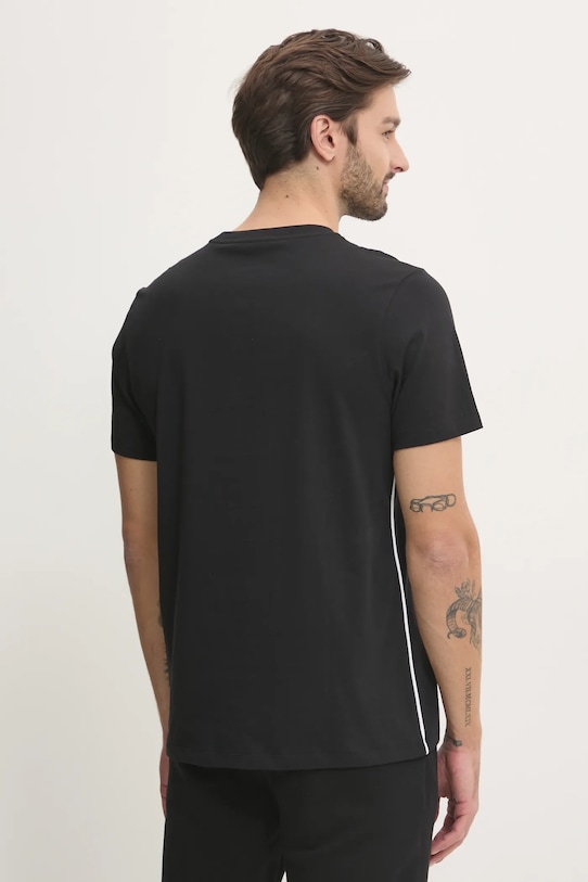Îmbrăcăminte Karl Lagerfeld tricou din bumbac A1M44017 negru