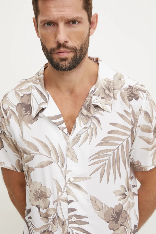 Îmbrăcăminte BOSS cămașă Beach Shirt 50535793 bej
