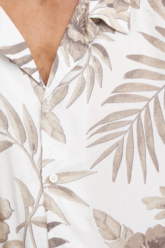 BOSS cămașă Beach Shirt bej 50535793