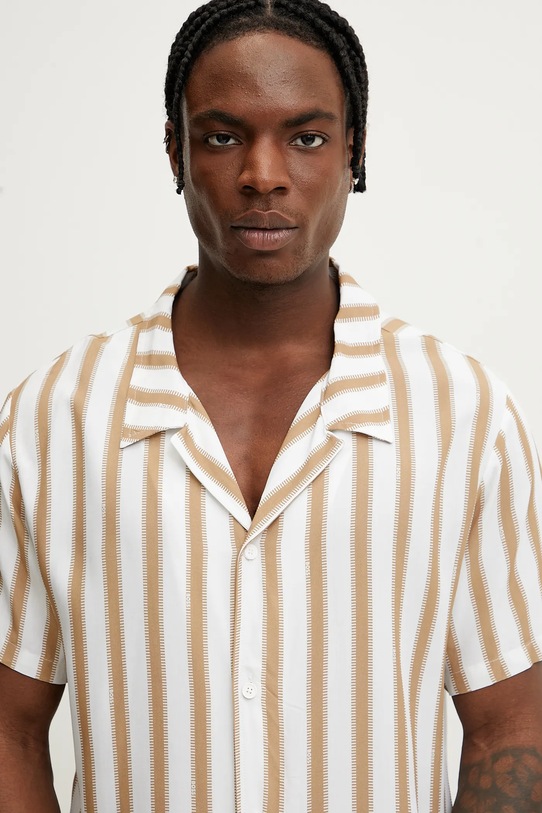 BOSS cămașă Beach Shirt bej 50535793