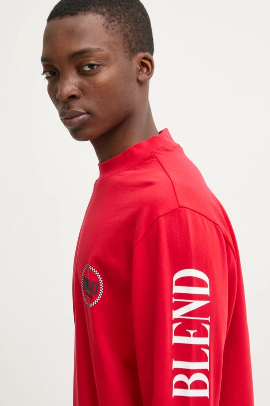 HUGO longsleeve czerwony 50531250