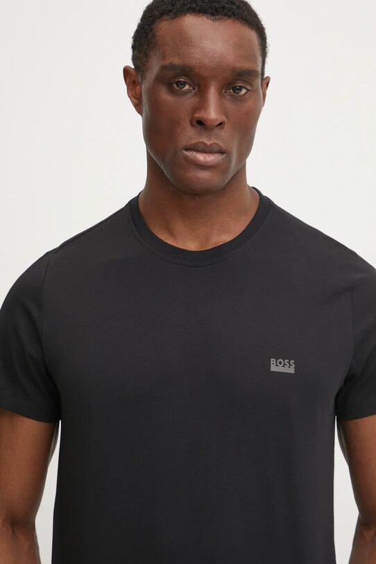 BOSS tricou din bumbac negru 50531401