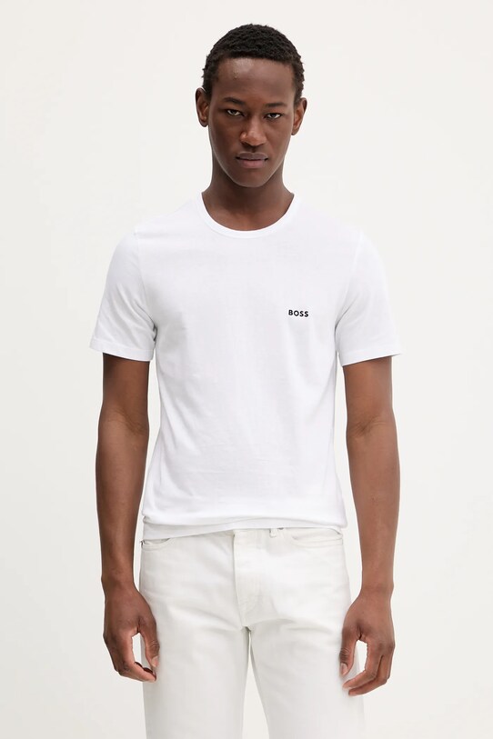 Îmbrăcăminte BOSS tricou din bumbac 3-pack 50532468 gri