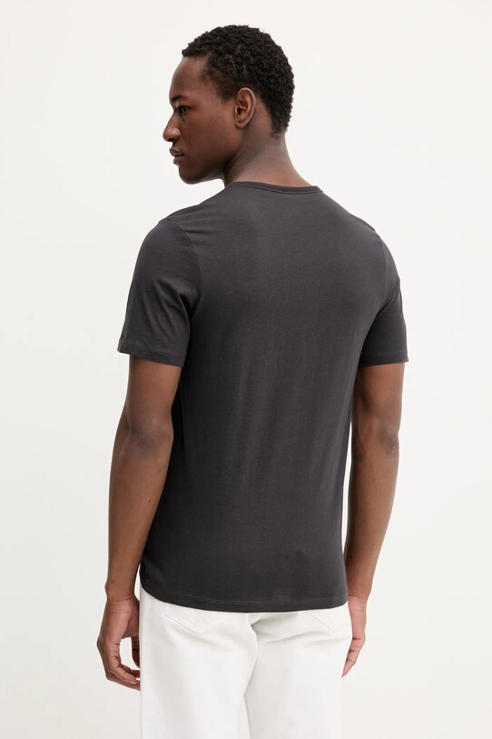 BOSS tricou din bumbac 3-pack gri 50532468