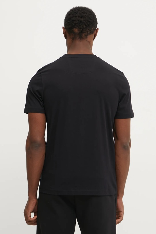 Ρούχα Βαμβακερό μπλουζάκι BOSS Green 50530990 μαύρο