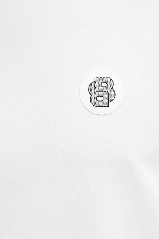 BOSS Green tricou din bumbac 50531569 alb