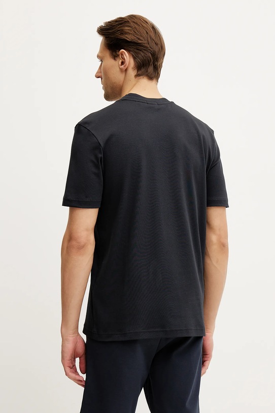 Одежда Хлопковая футболка BOSS Green 50531569 тёмно-синий