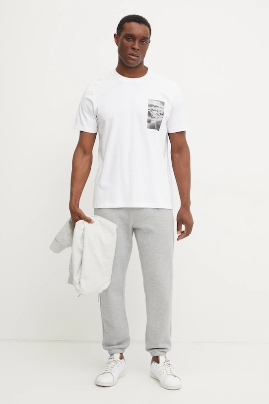 Футболка BOSS Green 50533233 белый SS25