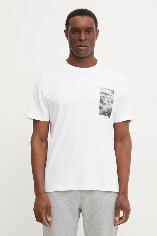 Одежда Футболка BOSS Green 50533233 белый