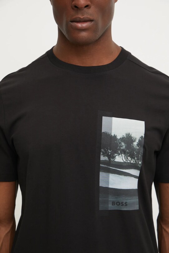 BOSS Green tricou negru 50533233