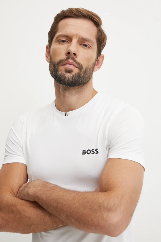 Tričko Boss Green béžová 50533794