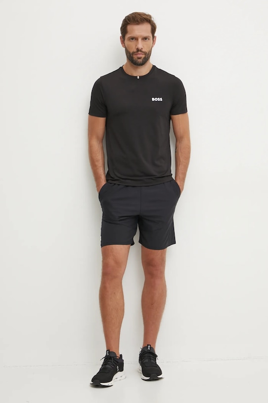 Футболка Boss Green 50533794 чёрный SS25