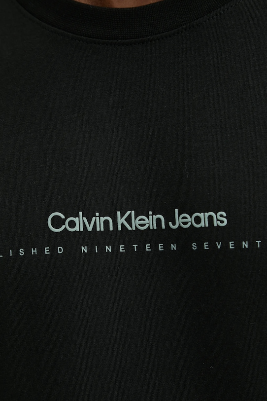 Calvin Klein Jeans t-shirt bawełniany J30J327075 czarny
