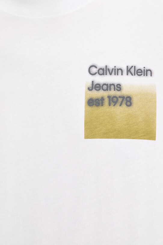 Бавовняна футболка Calvin Klein Jeans J30J327080 білий