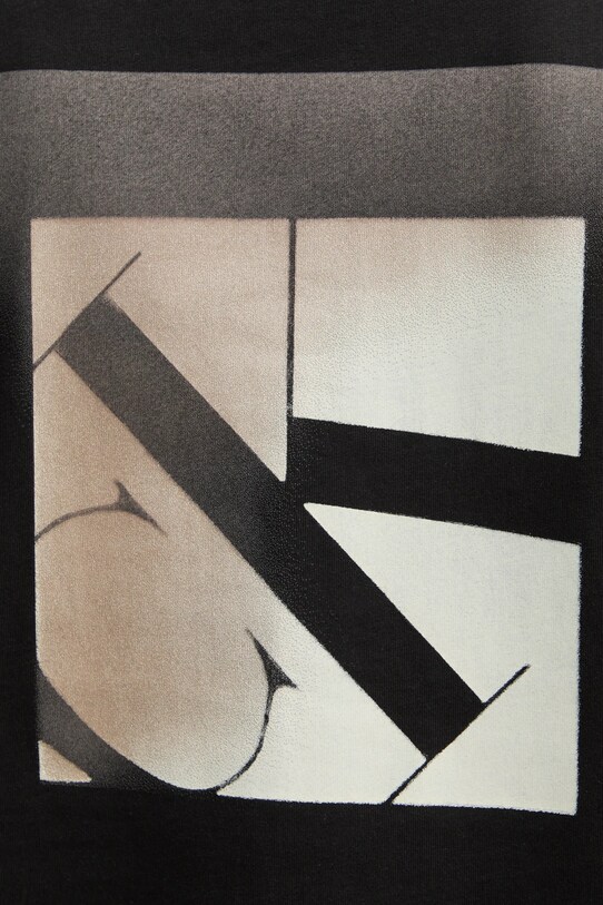 Bavlněné tričko Calvin Klein Jeans J30J327089 černá