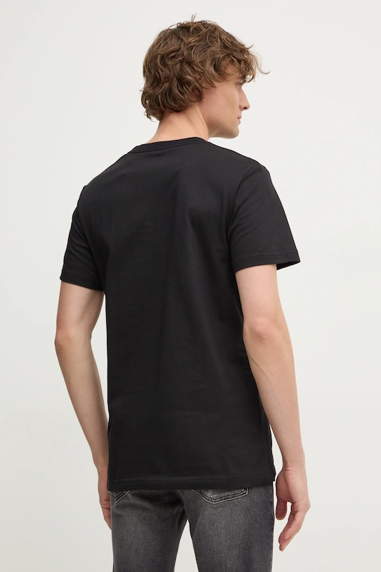 Odzież Calvin Klein Jeans t-shirt bawełniany J30J327092 czarny