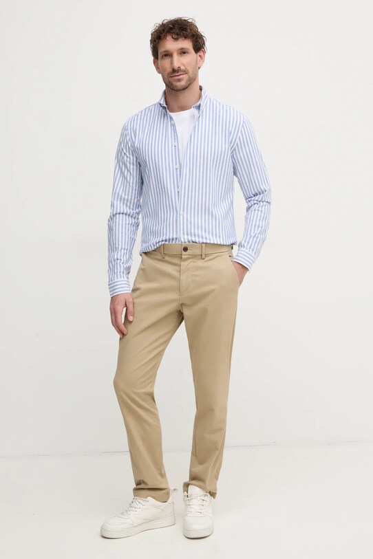 Бавовняна футболка Calvin Klein Jeans J30J327402 білий SS25