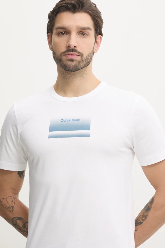 Odzież Calvin Klein t-shirt K10K113803 biały