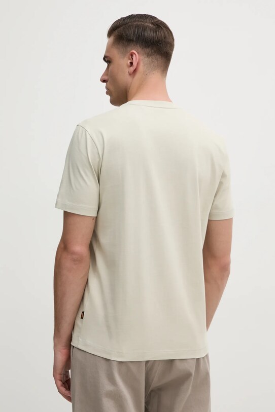 Odzież BOSS Orange t-shirt bawełniany 50534923 beżowy