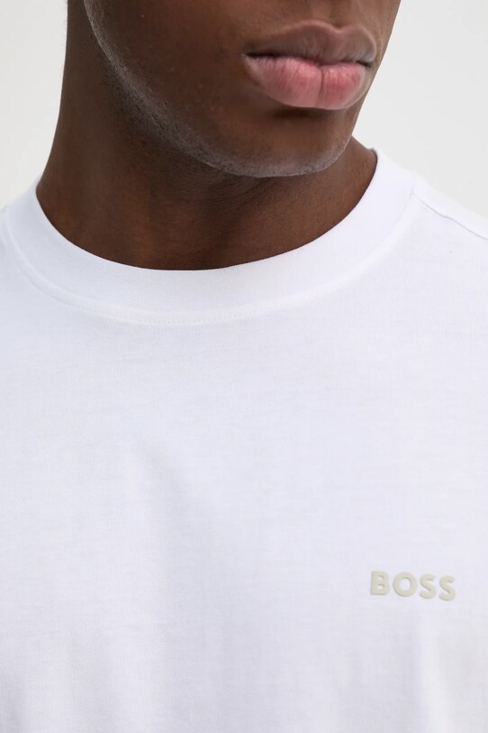 BOSS Orange t-shirt bawełniany 50534925 biały