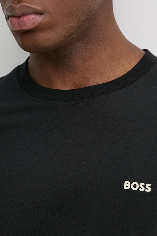 Βαμβακερό μπλουζάκι BOSS Orange 50534925