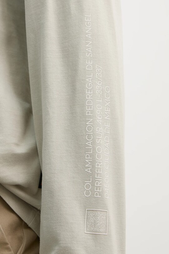 BOSS Orange longsleeve din bumbac 50534926 bej